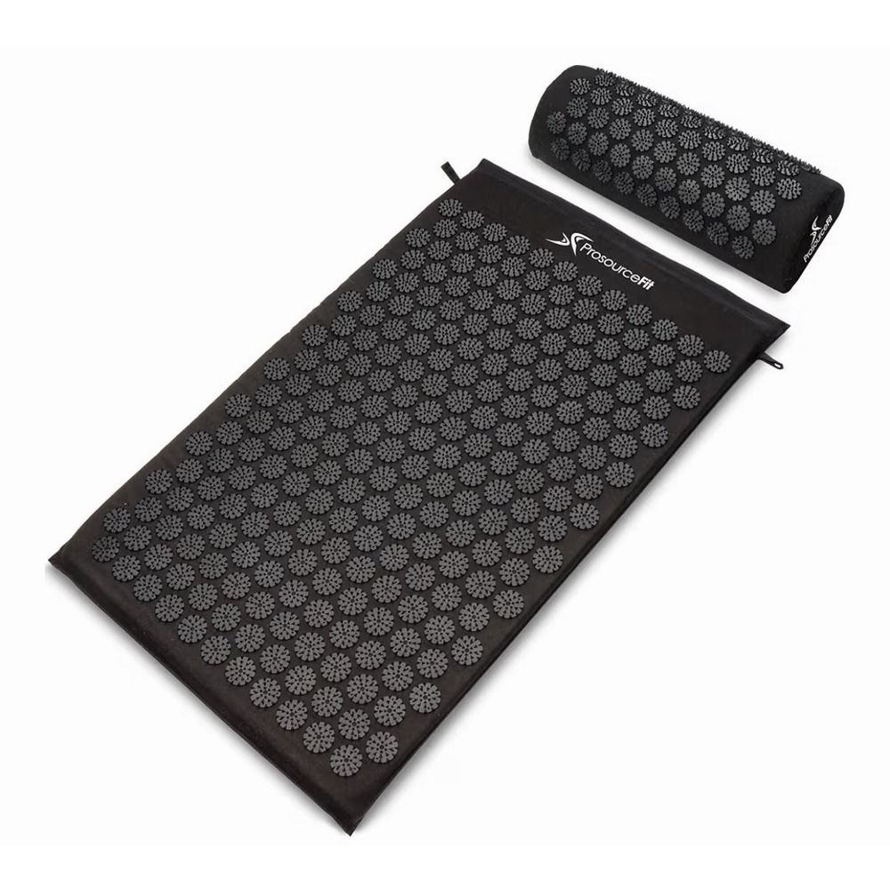 Prosourcefit Acupressure Mat and Pillow Set for Back/Neck Pain Relief and Muscle